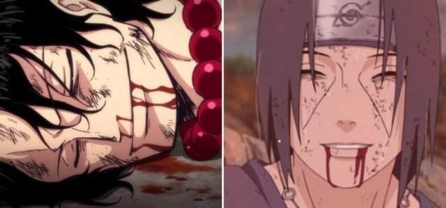 Ace e Itachi condividono il peccato originale e il percorso catartico con il quale troveranno la redenzione. Dolore e poesia, tra vita e morte.