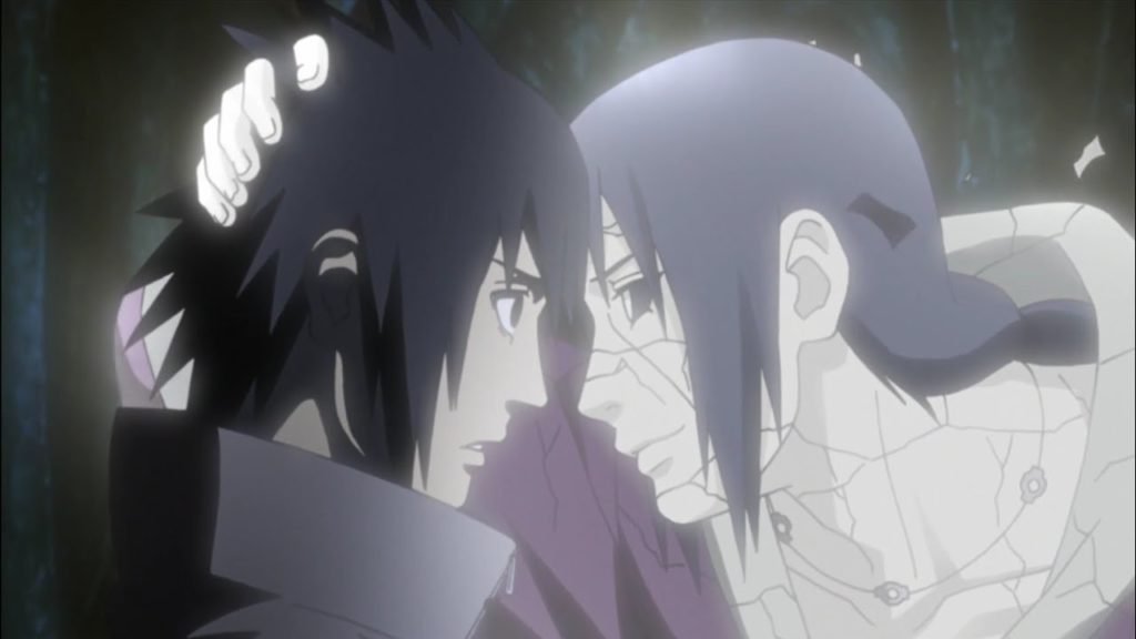 Ace e Itachi condividono il peccato originale e il percorso catartico con il quale troveranno la redenzione. Dolore e poesia, tra vita e morte.