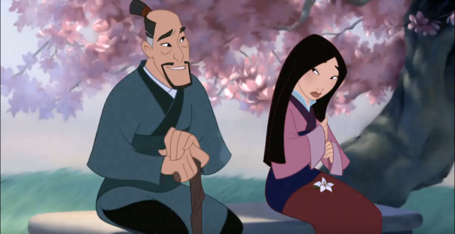 Mulan, ovvero la storia di una donna alla ricerca del fiore perfetto, che lo riscopre dentro se stessa, il proprio cuore e la propria forza.