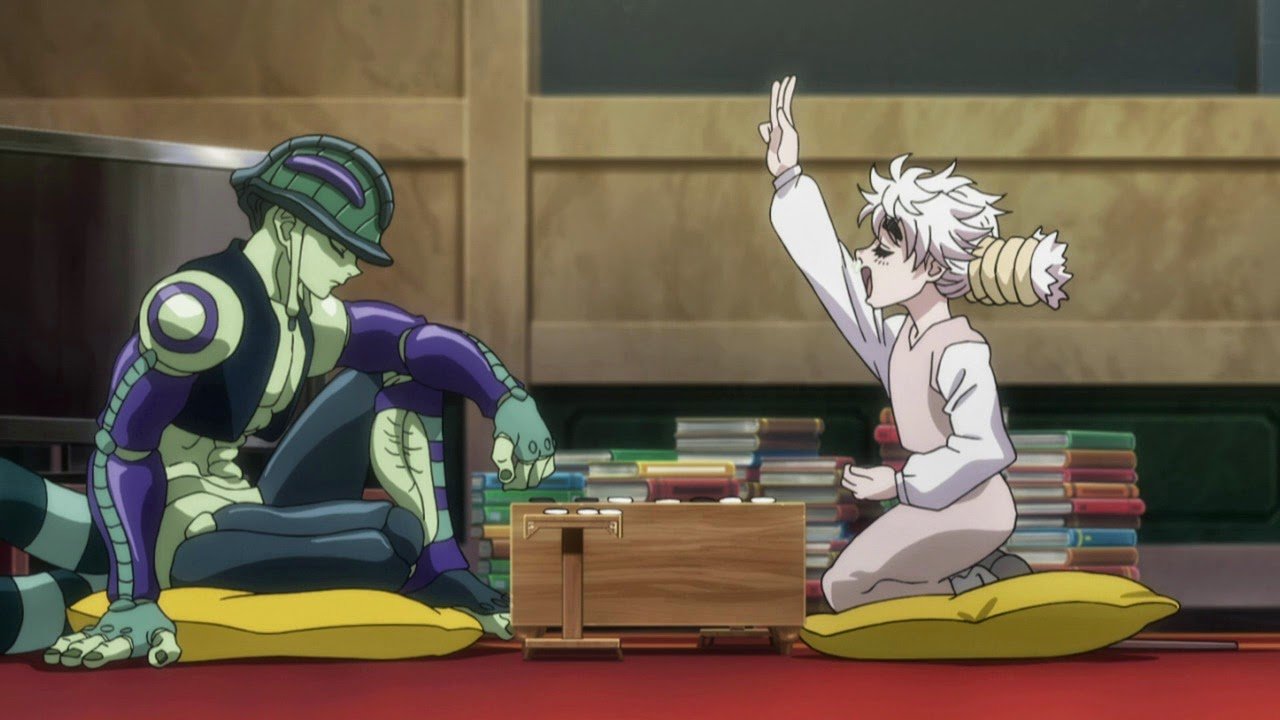 Meruem Perché Meruem? Colui che fu re prima di essere, che fu scopo prima che un nome. Eppure, colui che capì l'unica cosa che conta.