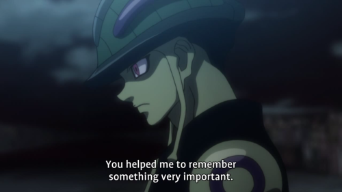 Meruem Perché Meruem? Colui che fu re prima di essere, che fu scopo prima che un nome. Eppure, colui che capì l'unica cosa che conta.