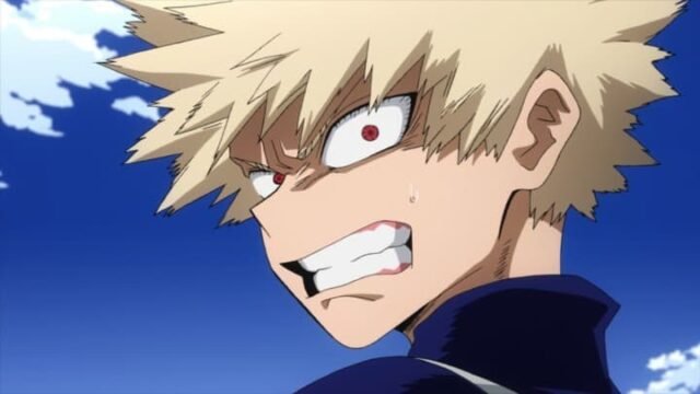 Katsuki Bakugo dell'anime My Hero Academia è rabbia, potenza, violenza, aggressività al servizio della giustizia.