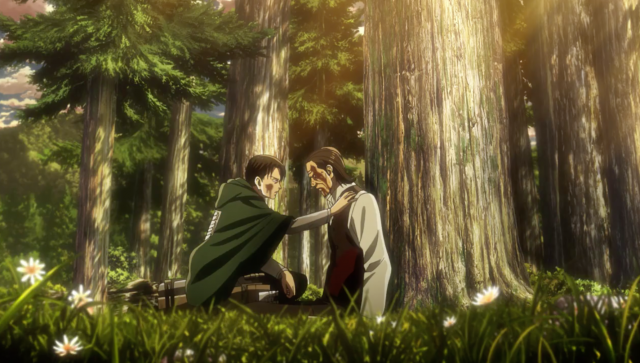 Kenny Ackerman è una cannonata che sfonda la sceneggiatura e ribalta il mood epico-cavalleresco de L'Attacco dei Giganti: ora è il Far West.