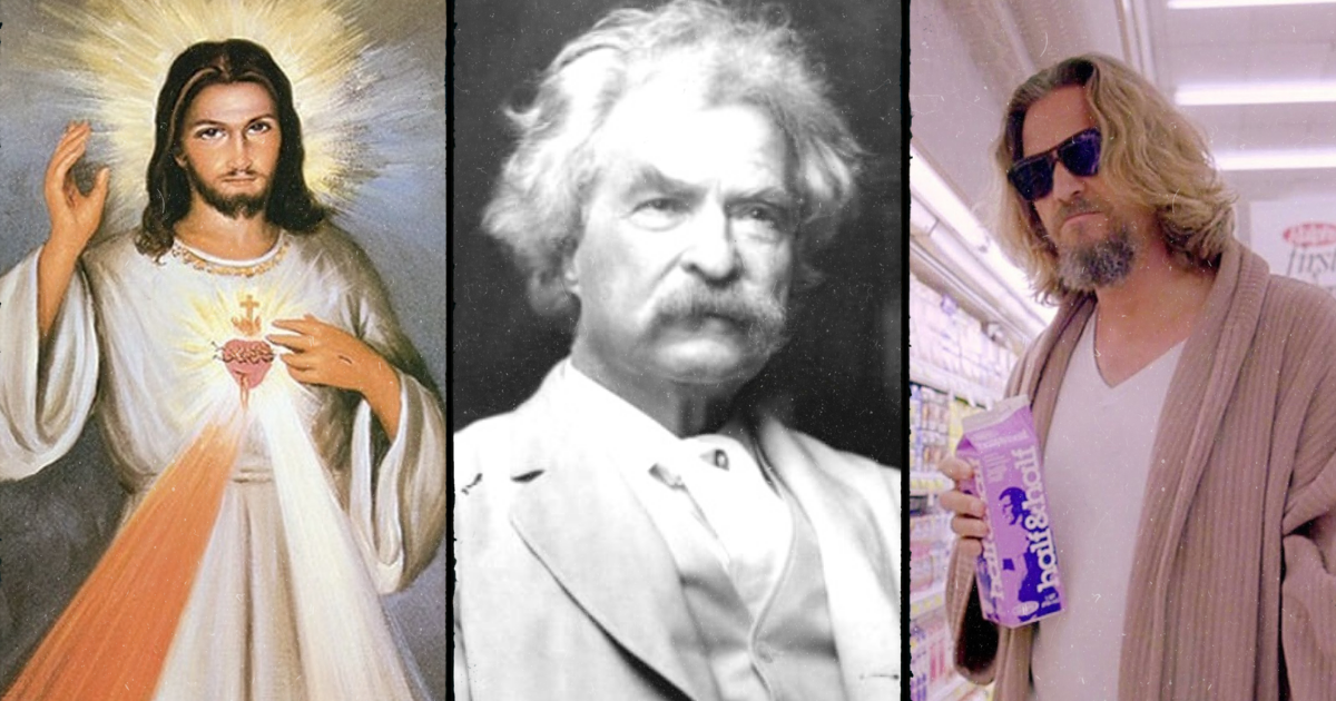 Quell’incredibile somiglianza tra Gesù Cristo, Mark Twain e il Grande Lebowski