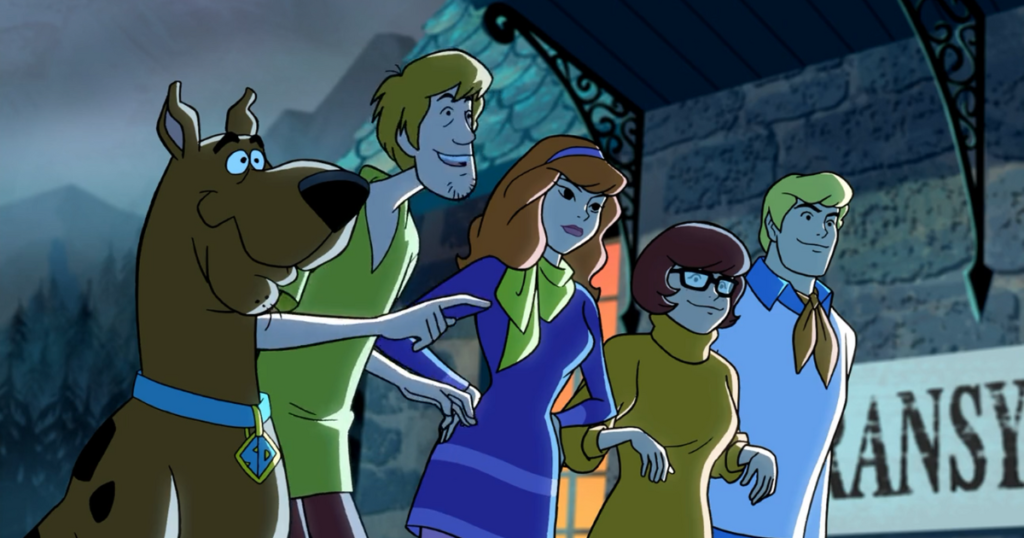 La banda al completo in Scooby Doo Frankenstrizza