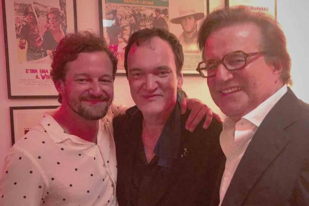 Brando De Sica, Christian De Sica, Quentin Tarantino