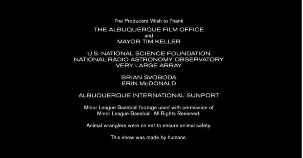 I titoli di coda di Pluribus