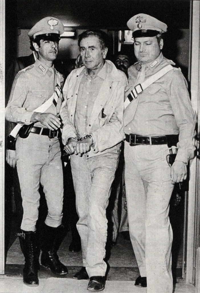 Arresto di Enzo Tortora