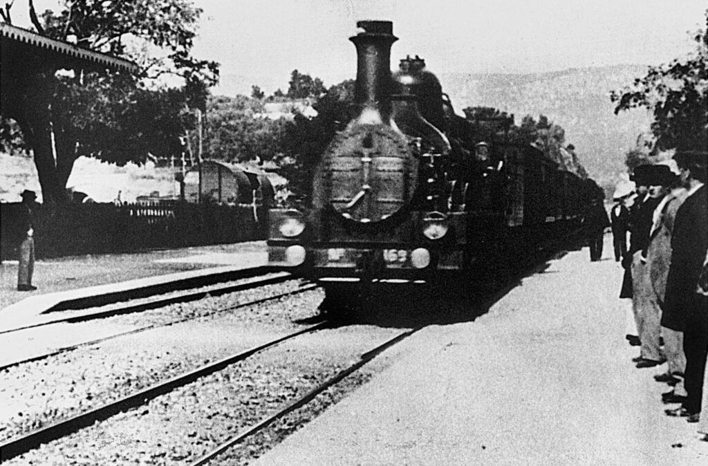 L'arrivo di un treno alla stazione di La Ciotat dei fratelli Lumiere